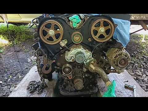How To Set Crank And Cam Timing To TDC Without A Belt.. Toyota 3.4 5vzfe