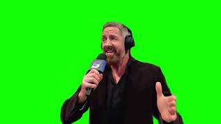 Wade Barrett “Seth Rollins is a wanker” green screen