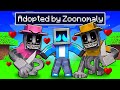 Adopted by CRAZY ZOONOMALY FAMILY in Minecraft!