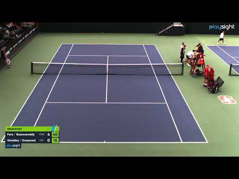 Nishesh Basavareddy/Arthur Fery v Johan Garpered/Nil Giraldez - STAN v USF - 25.02.23 (incomplete)