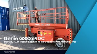 Nacelle ciseaux Genie GS3369DC Electric, 11.9m Working Height, 454kg Cap à vendre - Image 4 | Machineryline CG Nacelle ciseaux Genie GS3369DC Electric, 11.9m Working Height, 454kg Cap | Image 4 - Machineryline