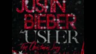 The Christmas Song (Chestnuts Roasting On An Open Fire) Justin Bieber ft. Usher  LYRIC VIDEO