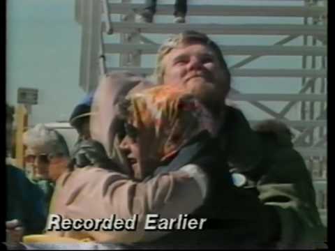 Challenger shuttle disaster - RAW UNCUT footage