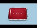 Smeg Skrudintuvas TSF01CHMEU, šampano spalvos