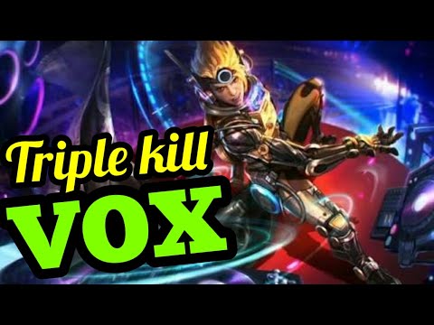 Vainglory - Vox Triple kill ULTIMATE WEAPON DAMAGE