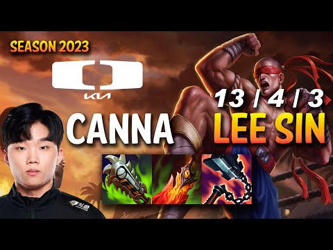 DK Canna LEE SIN vs JAX Top - KR Ranked