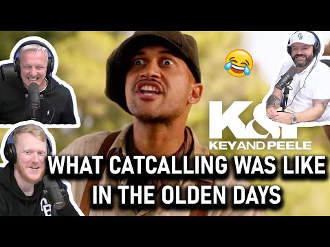 Key & Peele - What Catcalling Was Like in the Olden Days REACTION!! | OFFICE BLOKES REACT!!