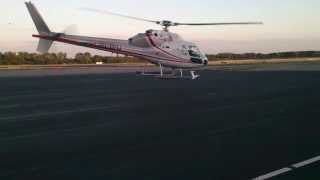 preview picture of video 'Helikopter landing op Maastricht Aachen Airport 01-09-2013'