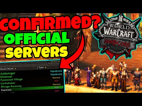 Official Hardcore Servers CONFIRMED?! Classic WoW Hardcore