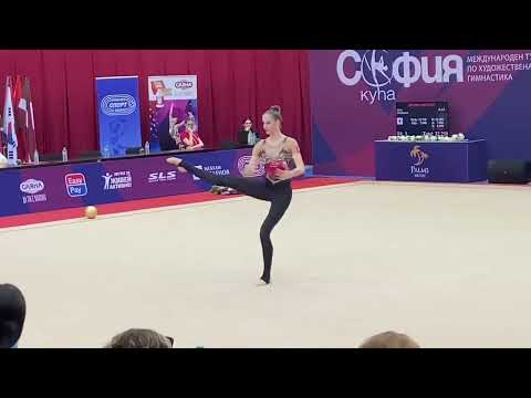 Norah Demierre - Switzerland - ball finals - Sofia Cup International Tournament