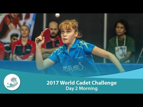 ITTF World Cadet Challenge: Day 2 Morning