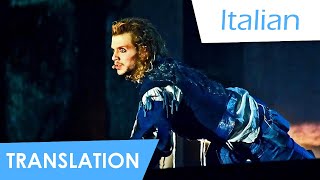 Roméo et Juliette | La reine Mab - Je rêve (Italian) Lyrics & Translation