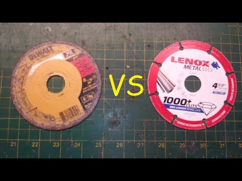 Lenox MetalMax 4.5" Cut-off Wheel Review & Comparison, Lenox VS Dewalt