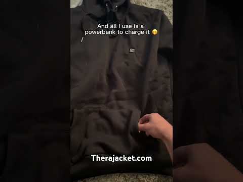 This heated hoodie is awesome!