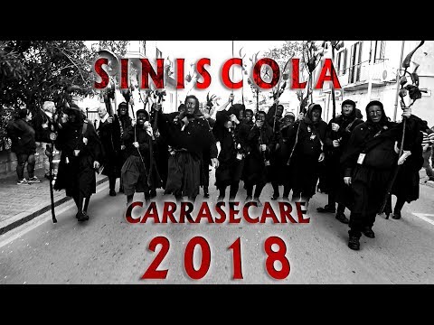 Carrasecare   Il Carnevale 2018 di Siniscola