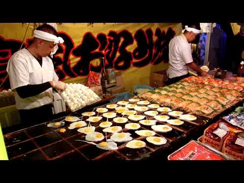 その場でファンが出来るお好み焼き屋さん　2017年　職人芸　Street Food Japan Okonomiyaki