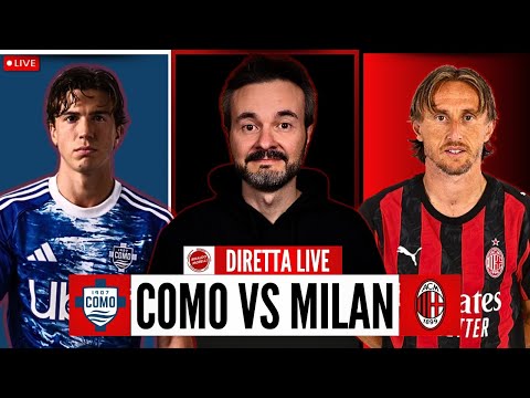 COMO-MILAN LIVE 🔴 Segui la partita di Serie A con Rinaldo Morelli!