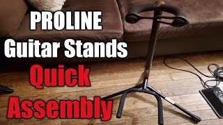 Video thumbnail for Proline Guitar Stand by Steve Reaves Music