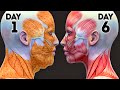 FACE WORKOUT TO LOSE FACE FAT | 6-DAY CHALLENGE
