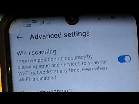 huawei honor 20i mobile me wifi scanning kaise on kare