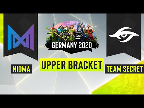 Dota2 - Nigma vs. Team Secret - Game 1 - ESL One Germany 2020 - Upper Bracket