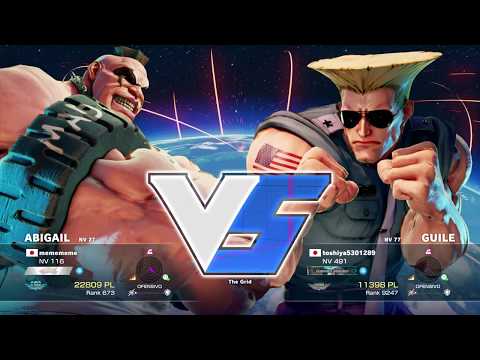 SFV - Daigo Humehara (Abigail) Vs Toshiya (Guile) - Ranked Match