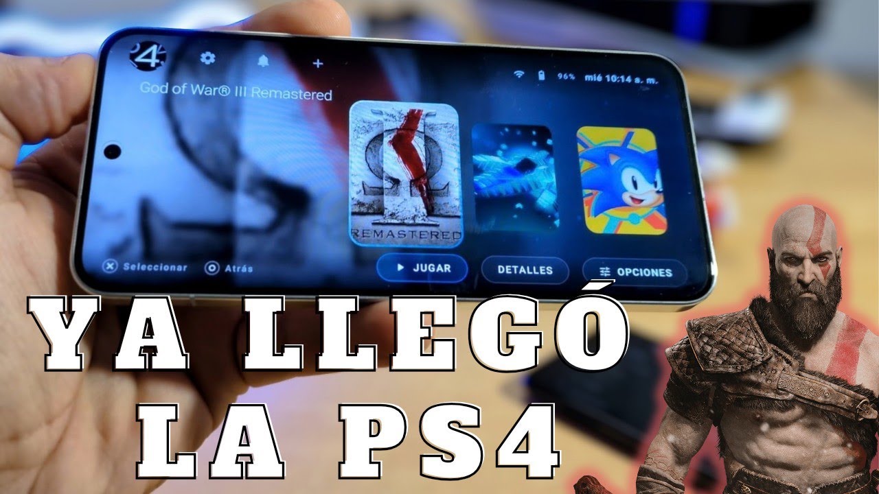 GOD of WAR 3 (y otros juegos de la PS4) ya puedes Jugarlo en tu Android