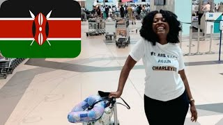 Leaving Accra Ghana to Nairobi Kenya ||First time in Kenya