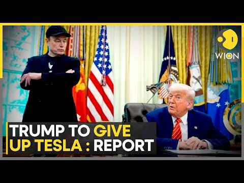Donald Trump May Sell Or Give Away Tesla Post Feud With Elon Musk: Report | WION