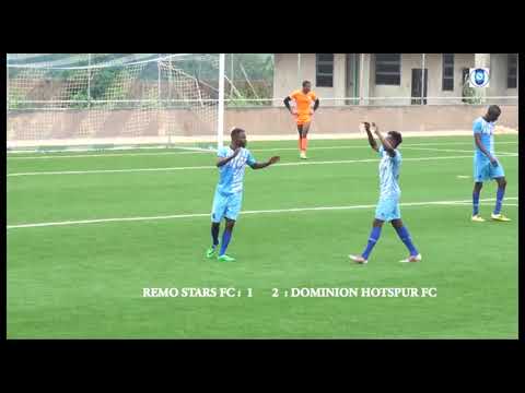 Remo Stars Fc vs Dominion Hotspur Fc Highlights