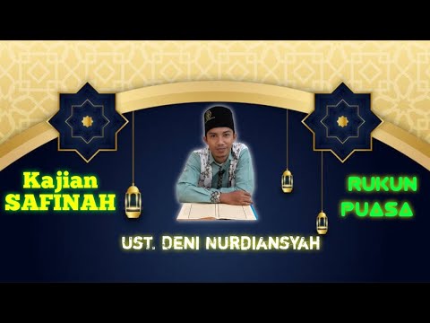 Kajian SAFINAH \\ Rukun Puasa Ramadhan