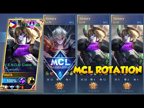 HOW TO CARRY YOUR TEAM IN MCL FINALS USING DYRROTH (INTENSE MATCH!)