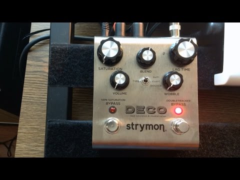 Strymon Deco Wide Stereo Mode for Live Guitar