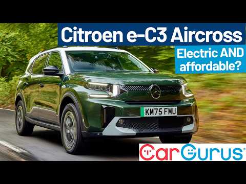 Citroen e-C3 Aircross review: At last! A roomy AND affordable electric crossover