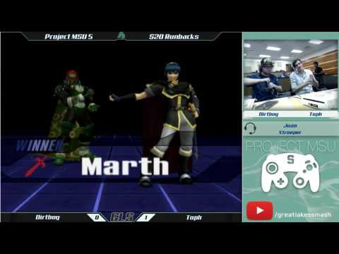 Project MSU 5 $20 MM - Dirtboy (Marth) vs. Toph (Ganondorf)