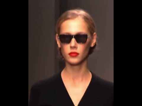Colette Pechekhonova is first face at Prada spring summer 2001 in Milan