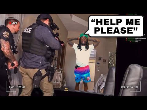 20 Times Streamers Got SWATTED Live!