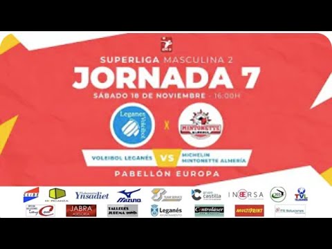 SUPERLIGA 2 MASCULINO | CV LEGANÉS VS MICHELIN MINTONETTE ALMERÍA