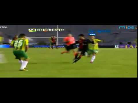 Gol de Diego Lagos - Aldosivi 0 Vs 2 Colon SF - Fecha 1 - Liga Argentina