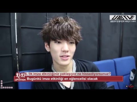 [23.09.2015] U10TV 5. Bölüm - UP10TION'ın İlk İmza Etkinliği Sahne Arkası (Türkçe Altyazılı)