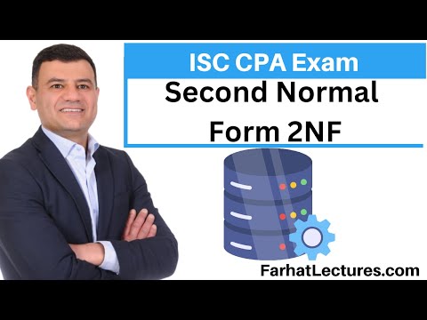 First Normal Form 1nf Data Normalization Information Systems and Controls ISC CPA Exam