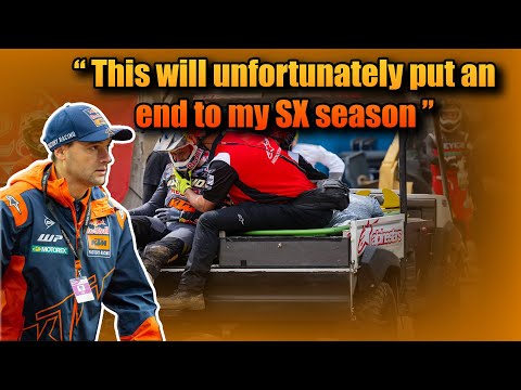 Cooper Webb First Movement After "Big Brutal Crash"