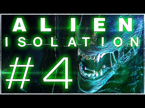 Let's Play Alien: Isolation #4 - BEING HUNTED ( Gameplay Walkthrough )