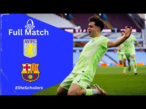 Full Match Aston Villa U19 vs Barcelona U19 | UEFA Youth League Round of 16 | 04/03/25