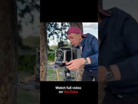 🩳 Why chose a LINHOF camera? (4x5 Leica!)