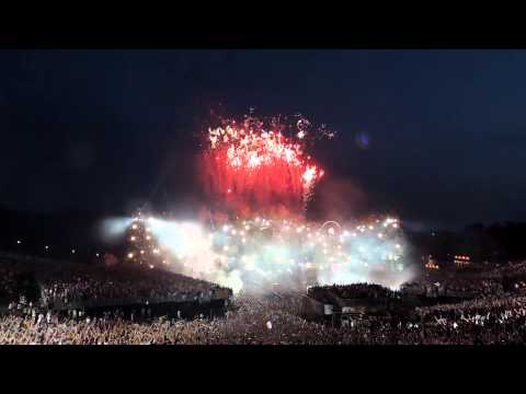 David Guetta @ Tomorrowland 2014 Weekend1 fireworks (last ~20mins)