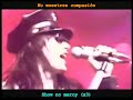 L.A. GUNS - No Mercy subtitulada en español e inglés