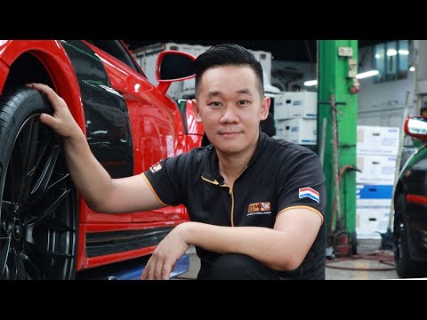 Fixing New 20" Vorsteiner VFF-107 Rims on Audi R8 V8