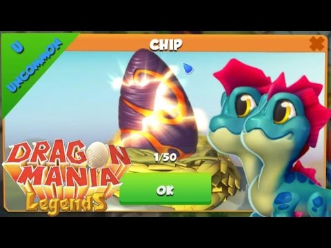 NEW CLAN UPDATE GAMEPLAY! Hatching Chip Egg! - Dragon Mania Legends [Update 16 DML]
