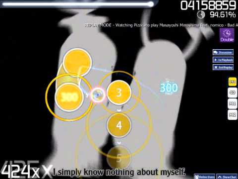 [osu!] Masayoshi Minoshima feat. nomico - Bad Apple!! (Guest Diff Collab) {DoubleTime}